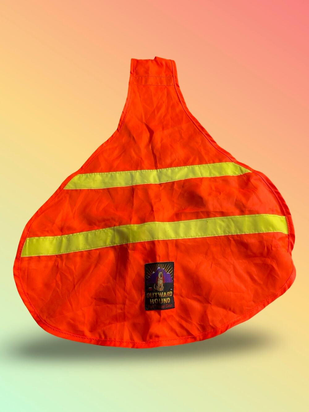 Outward Hound Reflecti-Vest Large Orange High Visibility Safety Dog Vest Orange